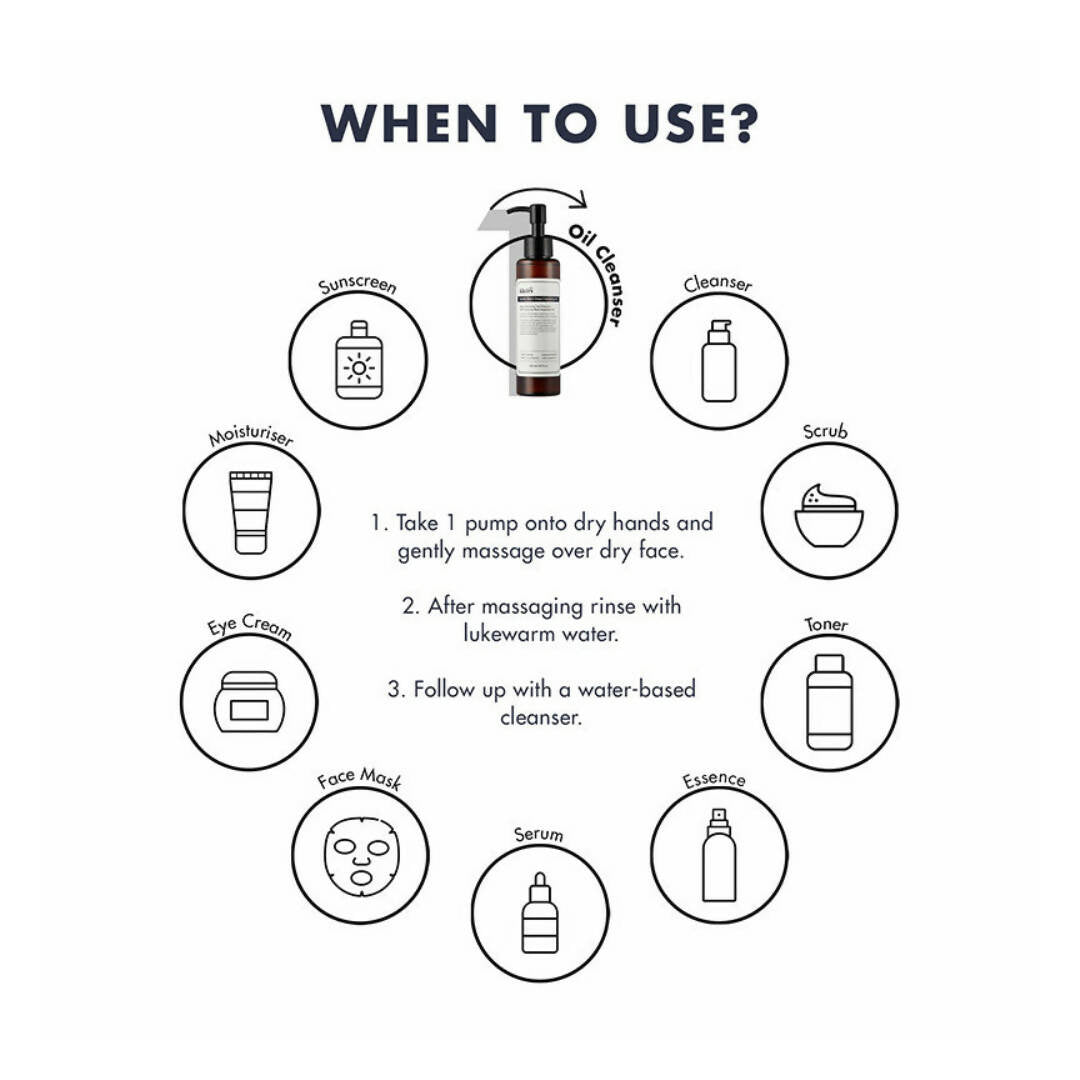 Dear Klairs Gentle Black Deep Cleansing Oil - Distacart