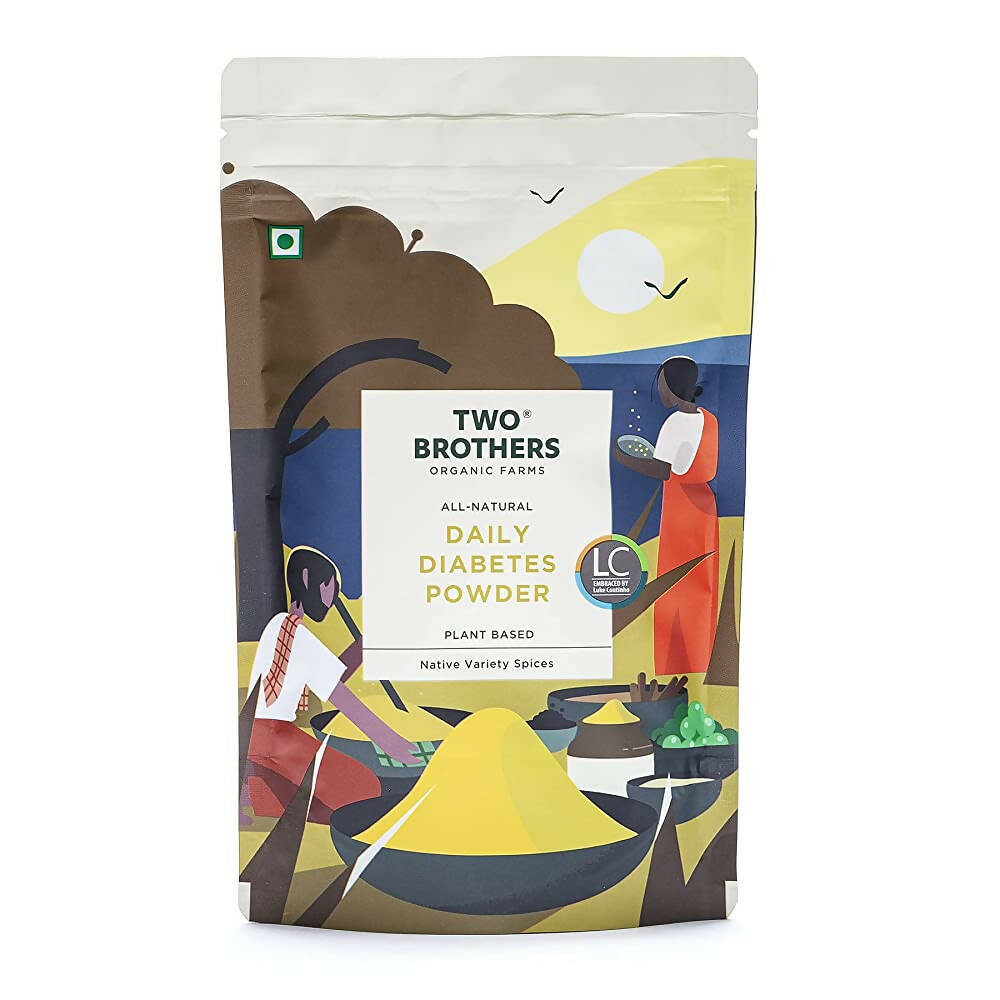 Two Brothers Organic Farms Daily Diabetes Powder - Distacart