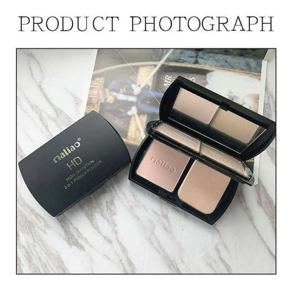 Maliao Professional Matte Look High Definition 3In1 Primer Powder - Distacart