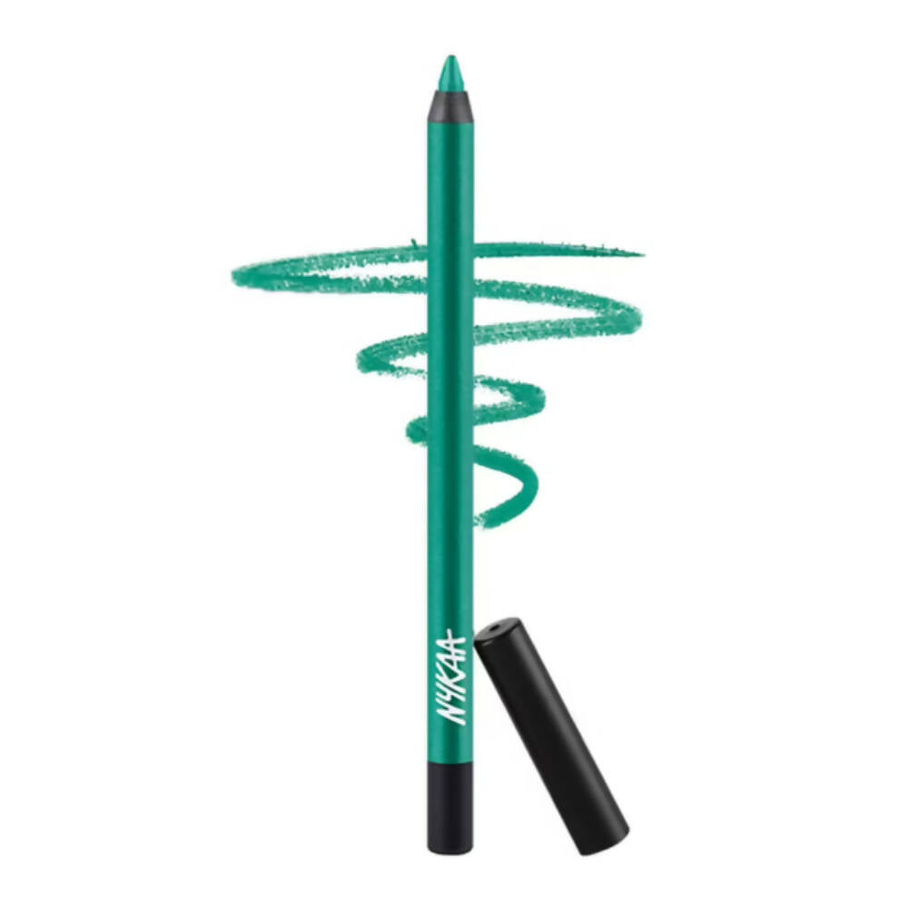 Nykaa Glamoreyes Colour Eye Pencil Kajal - Emerald Wand 09 - Distacart