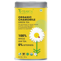 Thumbnail for Teabox Organic Chamomile Green Tea Loose Leaves