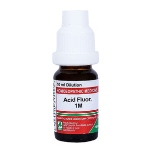 Adel Homeopathy Acid Fluoric Dilution (10ML) 1000CH / 1M
