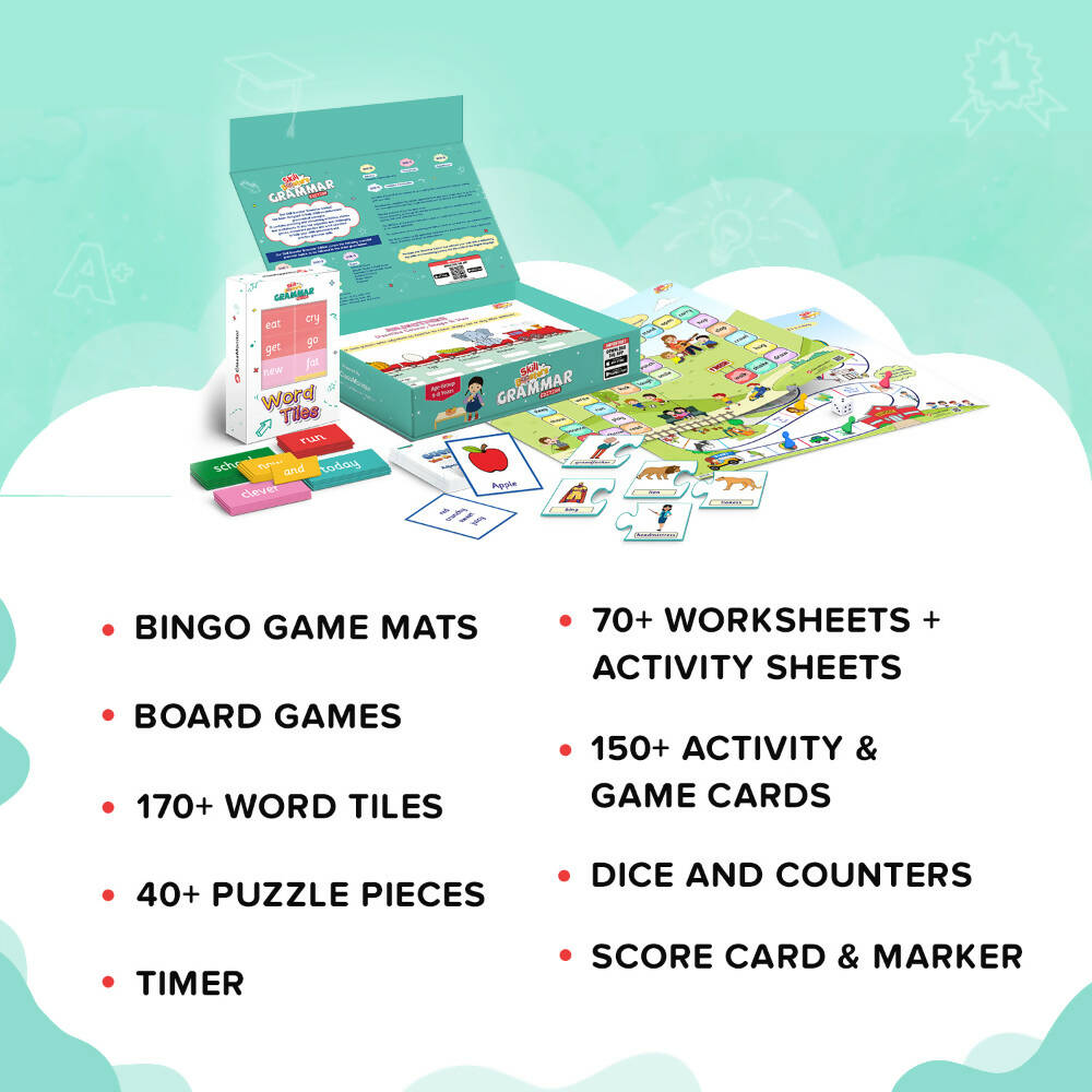 ClassMonitor Skill Booster English Grammar Learning Kit - Distacart