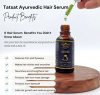 Thumbnail for Tatsat Ayurvedic Neelibhringadi Exquisite Hair Serum - Distacart