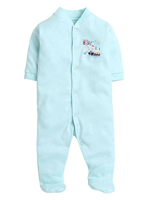 Daddy - G Rompers/Sleepsuits/Jumpsuit /Night Suits for New Born Babies - Mint Green - Distacart