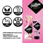 Thumbnail for Nisha Cosglam Semi Permanent Hair Color 11 Soft Pink - Distacart