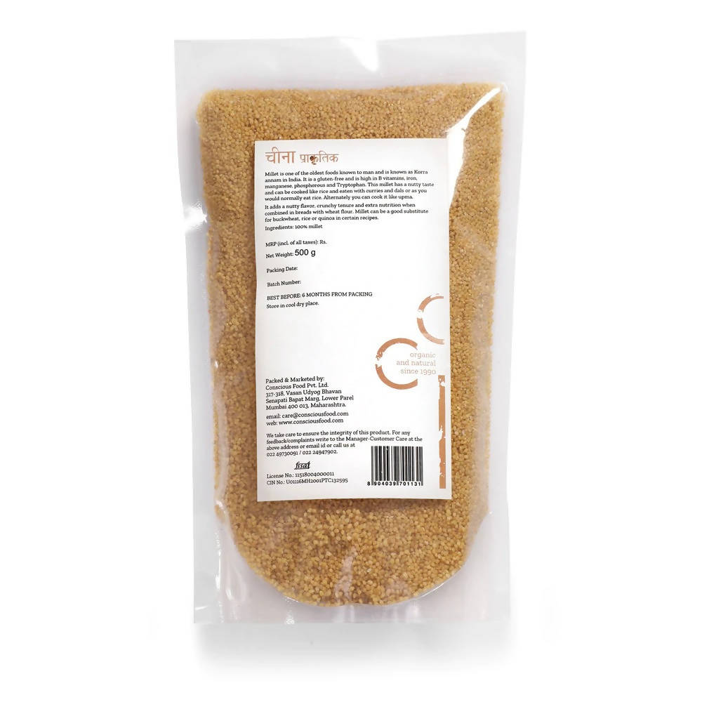 Conscious Food Natural Fox Tail Millets