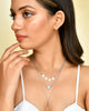 VOJ Beads Silver Plated Stainless Steel Layered Chain - Distacart