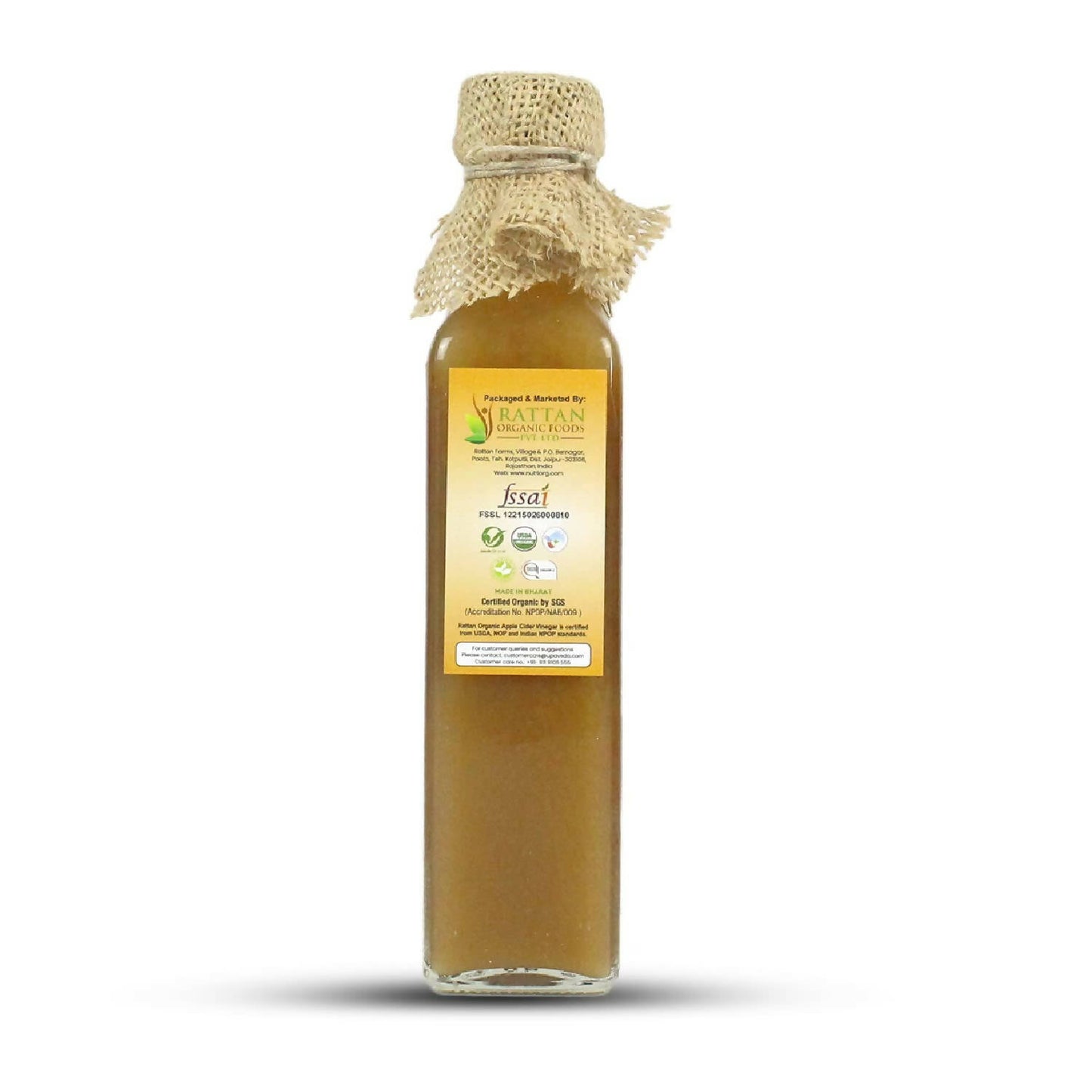 Upaveda Organic Apple Cider Vinegar - Distacart