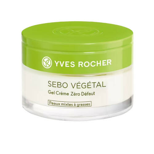Yves Rocher Sebo Vegetal Zero Blemish Moisturizing Gel Cream - Distacart