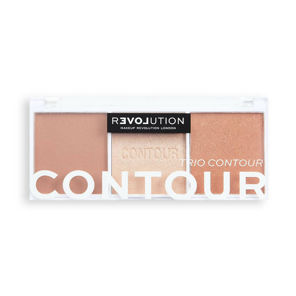 Revolution Relove Colour Play Contour Trio - Palette Baked Sugar - Distacart