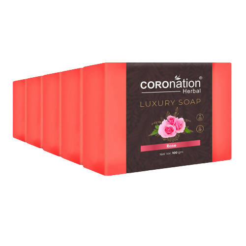 Coronation Herbal Pink Rose Luxury Soap - Distacart