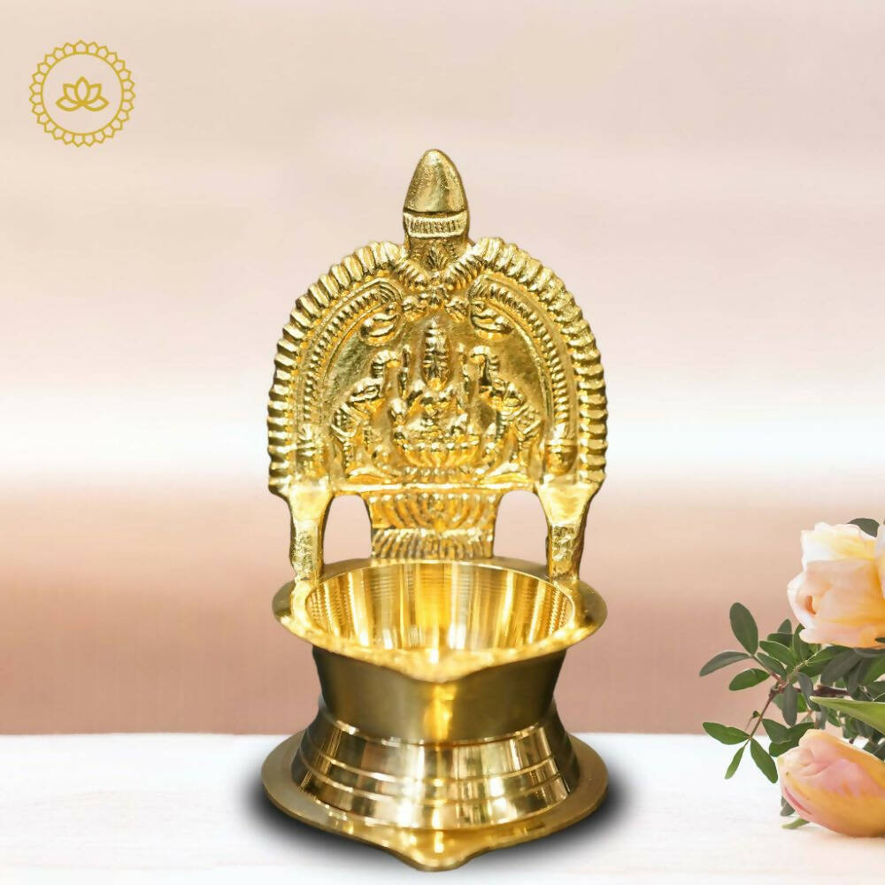 Brass Kamakshi Diya - Distacart