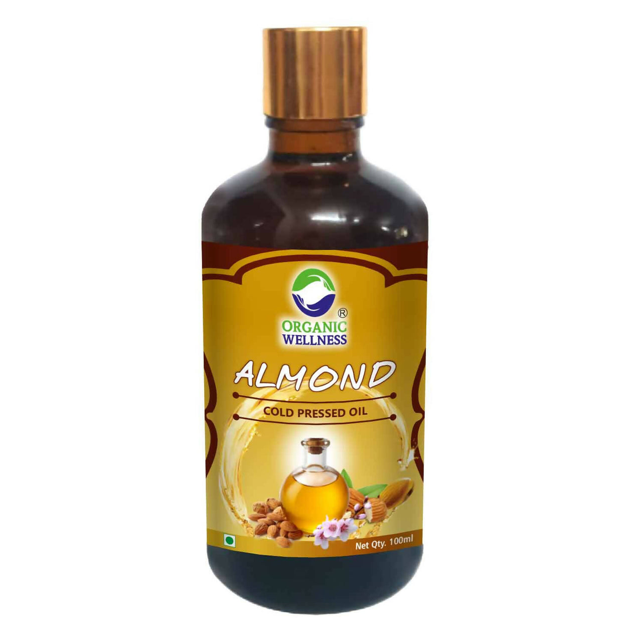 Organic Wellness Almond Cold Pressed Oil - Distacart