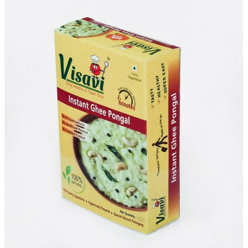 Visavi Instant Ghee Pongal - Distacart