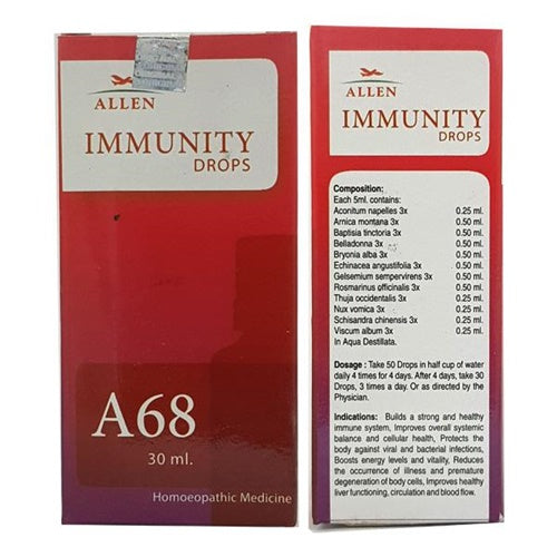 Homeopathy A68 Immunity Drops