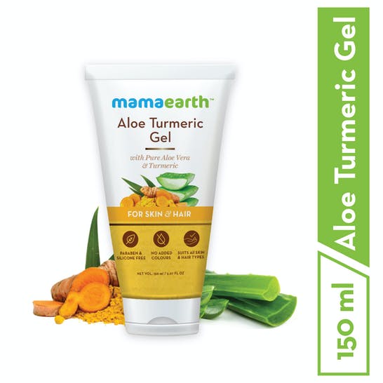 Aloe Turmeric Gel For Skin & Hair 150ml