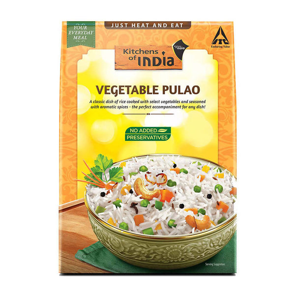 Kitchens of India Vegetable Pulao - Distacart