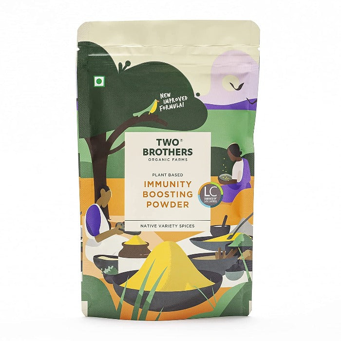 Two Brothers Organic Farms Plant Based Immunity Boosting Powder