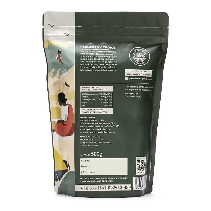 Brothers Organic Farms Turmeric Powder