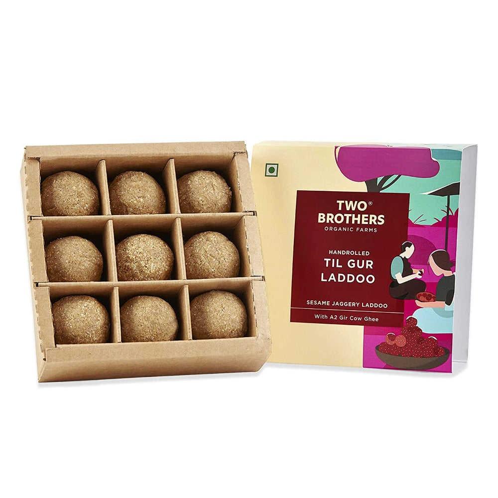 Two Brothers Organic Farms Handrolled Til Gur Laddoo online