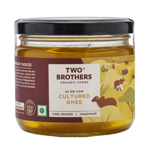 Amorearth Desi A2 Gir Cow Cultured Ghee 250 ml