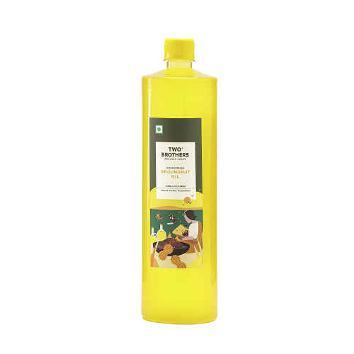 Two Brothers Organic Farms Organic Wood-Pressed Groundnut Oil