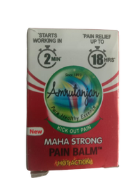 Thumbnail for Amrutanjan Maha Strong Pain Balm Red