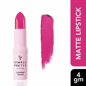 Avon Simply Pretty Colorbliss Lipstick - Wine Plum - Distacart
