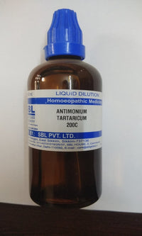 Thumbnail for SBL Homeopathy Antimonium Tartaricum Dilution 200C