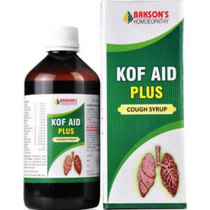 Bakson's Homeopathy Kof Aid Plus Syrup - Distacart