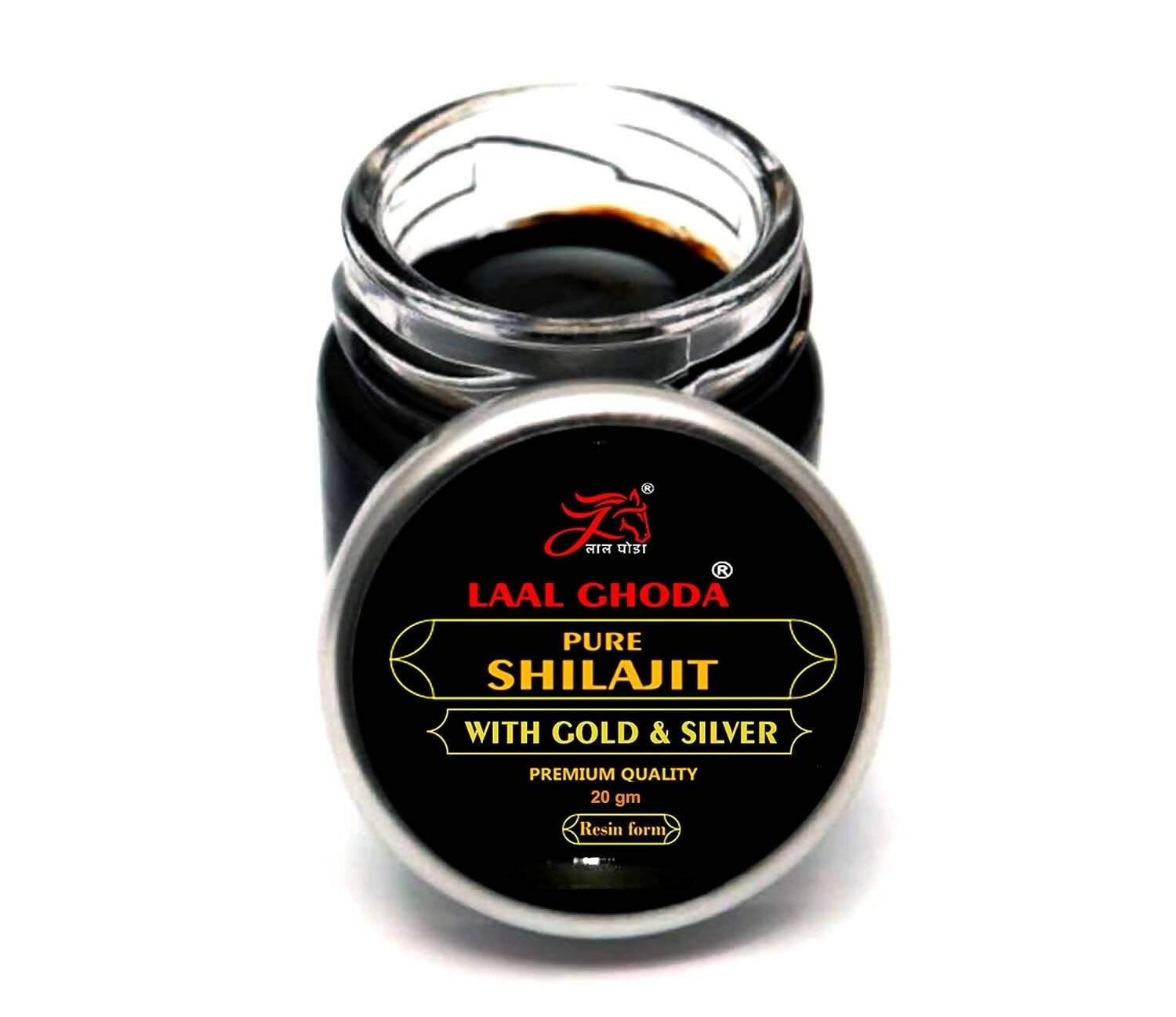 Laal Ghoda Pure Sj With Gold & Silver - Distacart