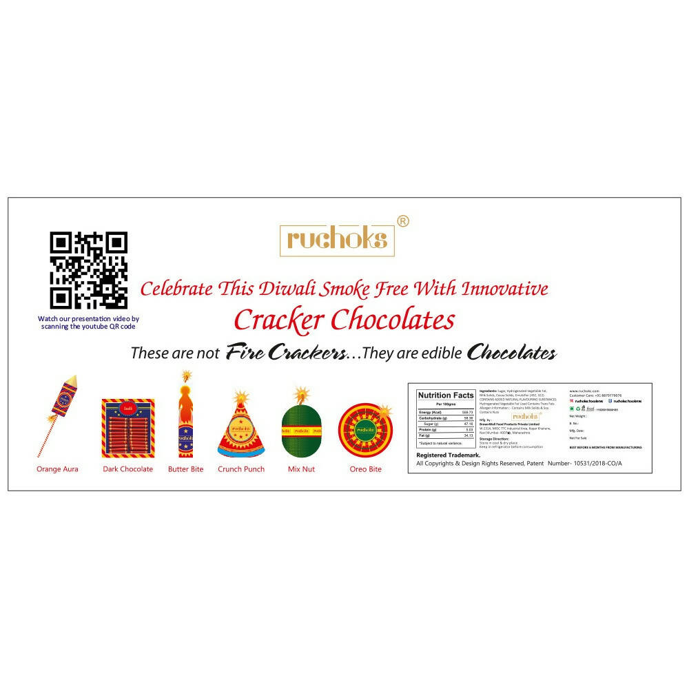 Dibha Ruchoks Diwali Premium Chocolate Gift Pack P3 - Distacart