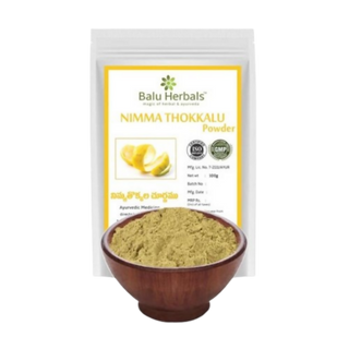 Balu Herbals Lemon Peel (Nimma Thokkala) Powder - Distacart