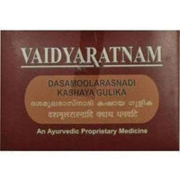 Thumbnail for Vaidyaratnam Dasamoolarasnadi Kashaya Gulika