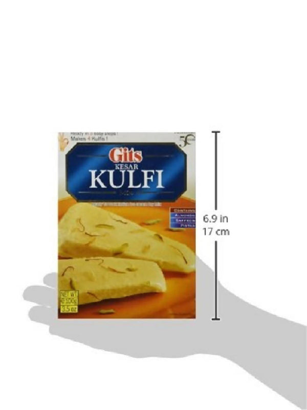 description gits kesar kulfi dessert mix 100 gm creamy indian frozen