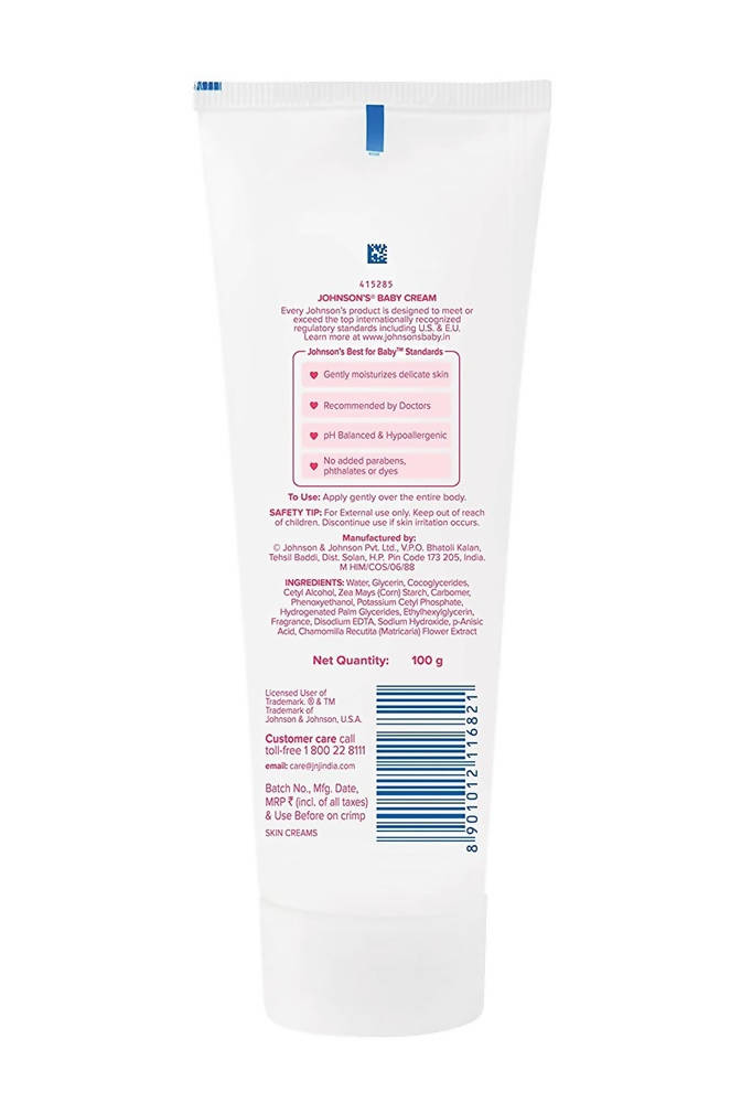 Johnson's Baby Lotion And Baby Cream Combo