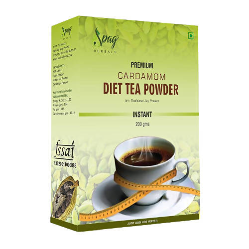 Spag Herbals Premium Instant Cardamom Diet Tea Powder - Distacart