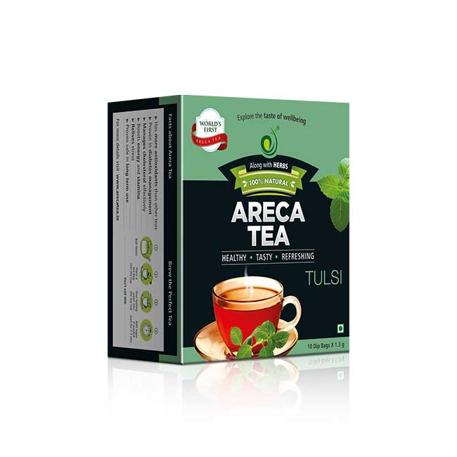 Green Remedies Areca Tea Tulsi - Distacart