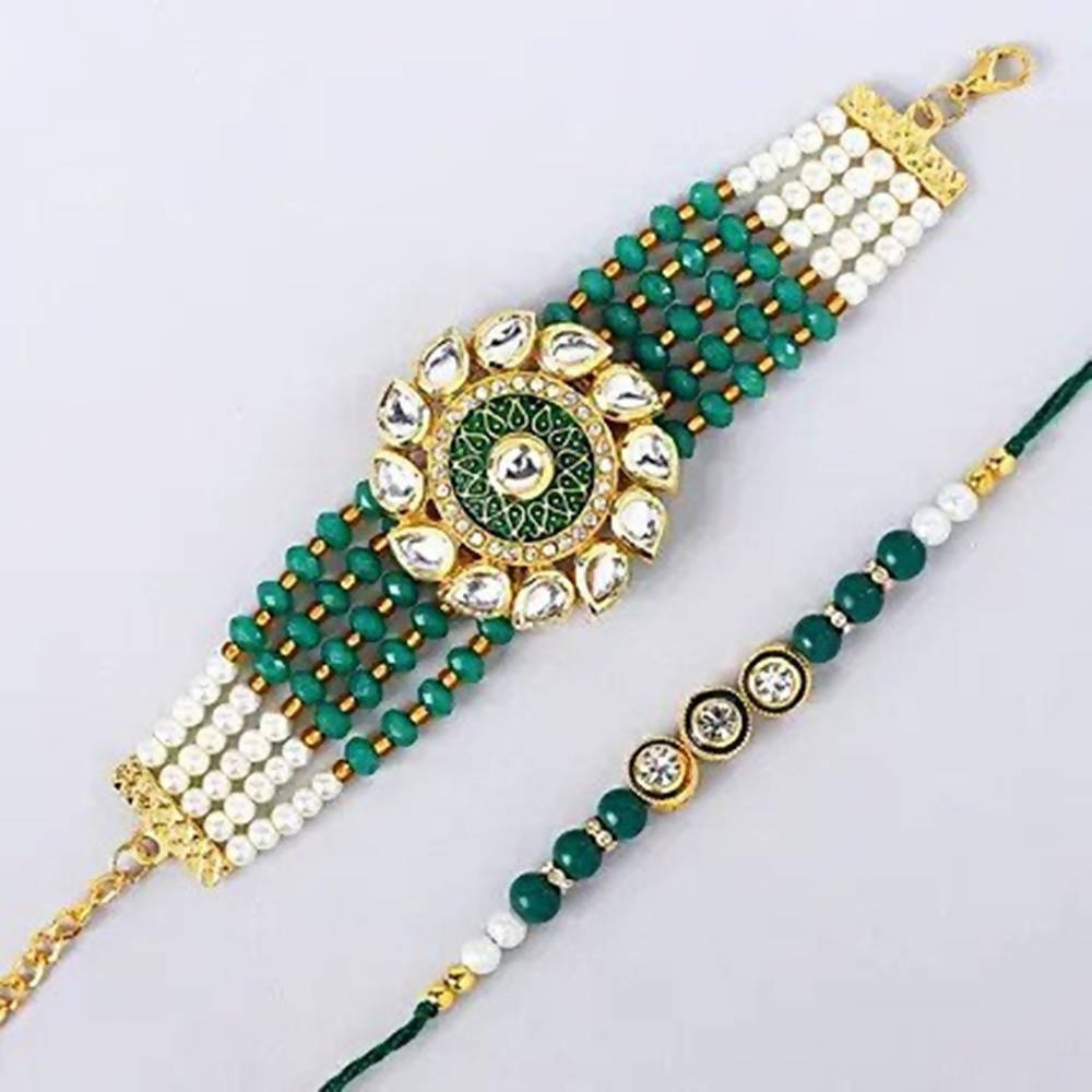 Bhaiya Bhabhi Set Of 2 Beautiful Rakhi