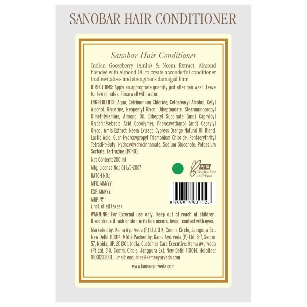Kama Ayurveda Sanobar hair conditioner