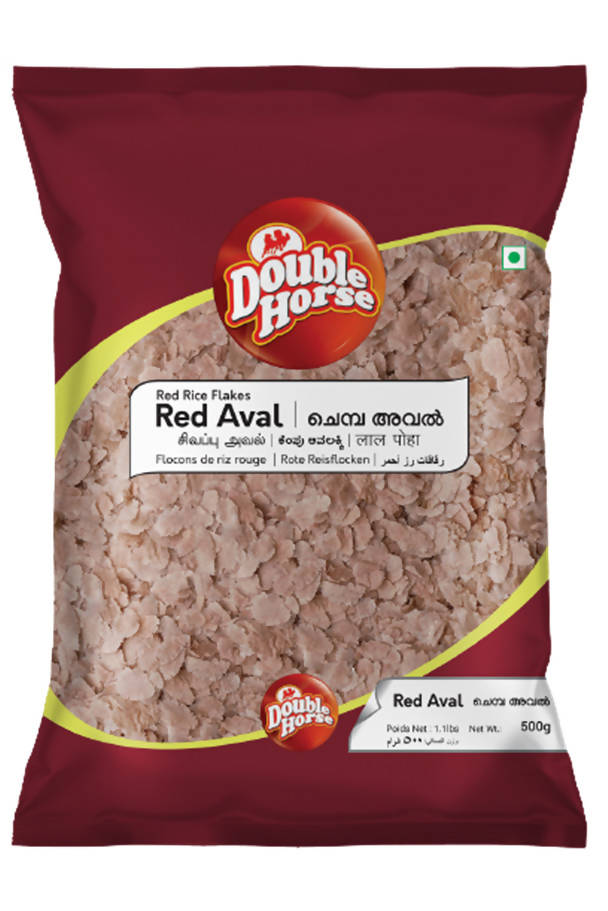 Double Horse Red Rice Flakes/ Red Aval - Distacart
