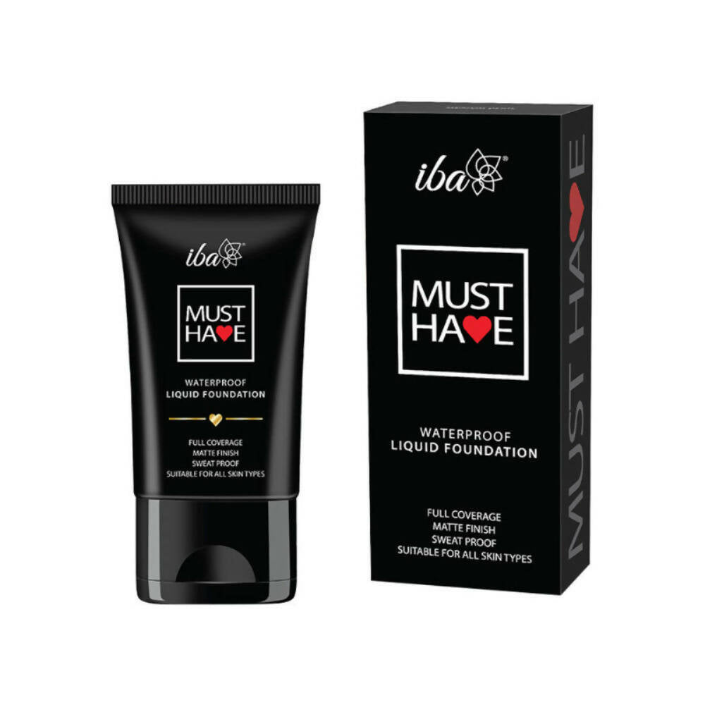 Iba Must Have Waterproof Liquid Foundation - Medium Beige - Distacart