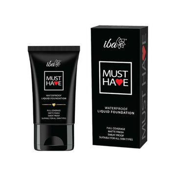 Iba Must Have Waterproof Liquid Foundation - Medium Beige - Distacart
