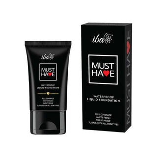 Iba Must Have Waterproof Liquid Foundation - Medium Beige - Distacart