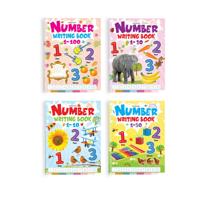 Dreamland Number Writing book (4 titles) Pack - Distacart