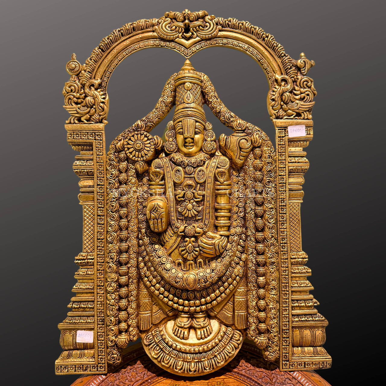 Brass Venkatramana Idol - Distacart