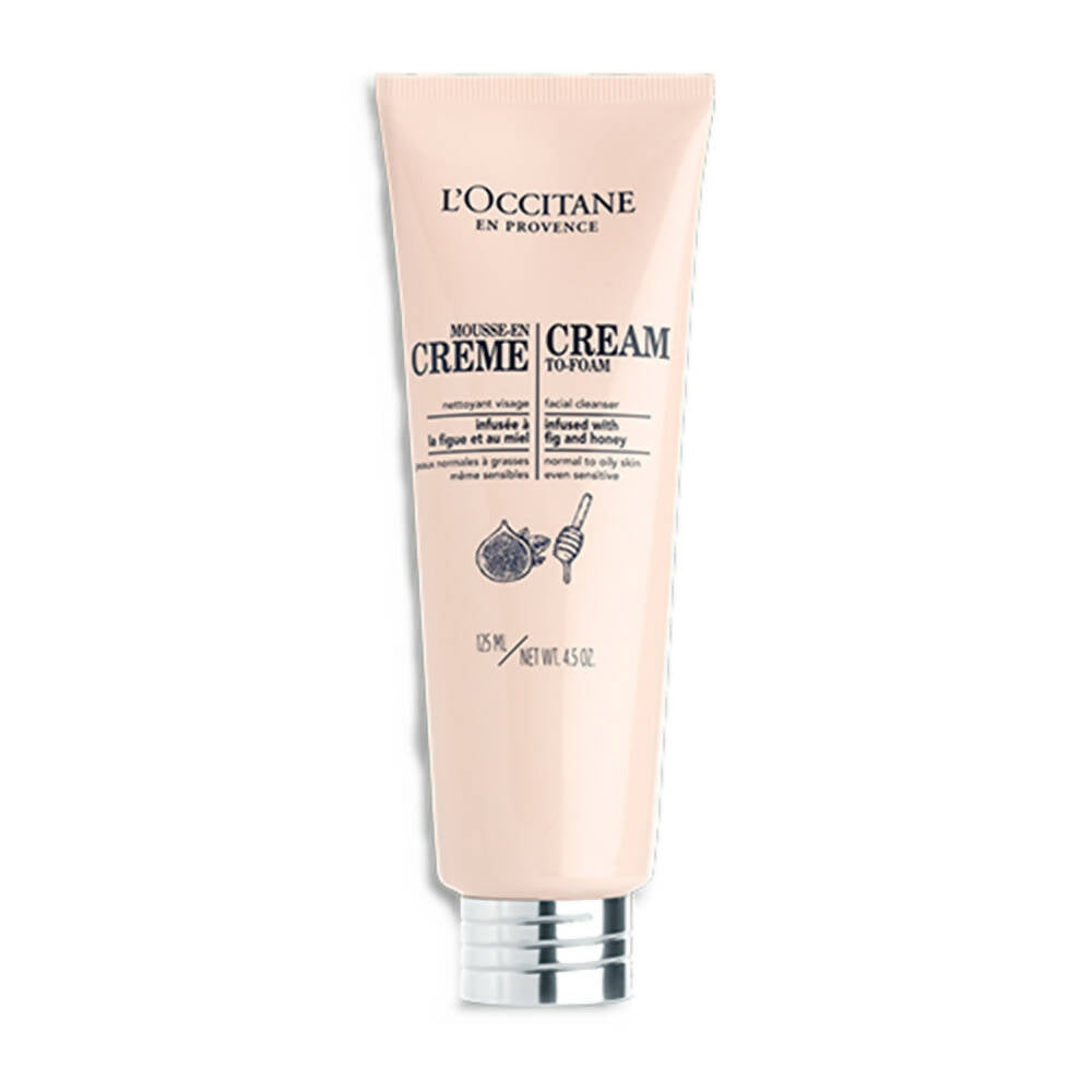 L'Occitane Cream-To-Foam Face Wash - Distacart