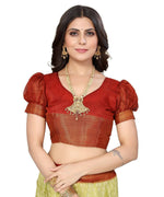 Thumbnail for Vamika Cotton Light Green Jari Border Bollywood Style Saree (DINO LIGHT GREEN) - Distacart