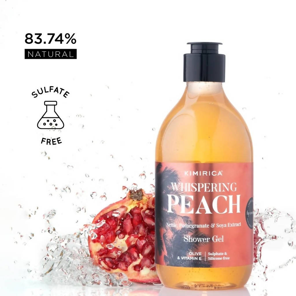 Kimirica Whispering Peach Shower Gel - Distacart